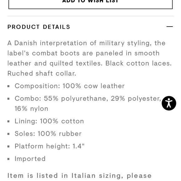 NEW | GANNI Nylon-Trimmed Combat Boots - Picture 14 of 14